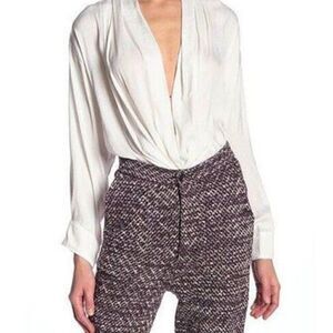 FREE PEOPLE Women's Intimately Ladylike Bodysuit White Size Extra Small